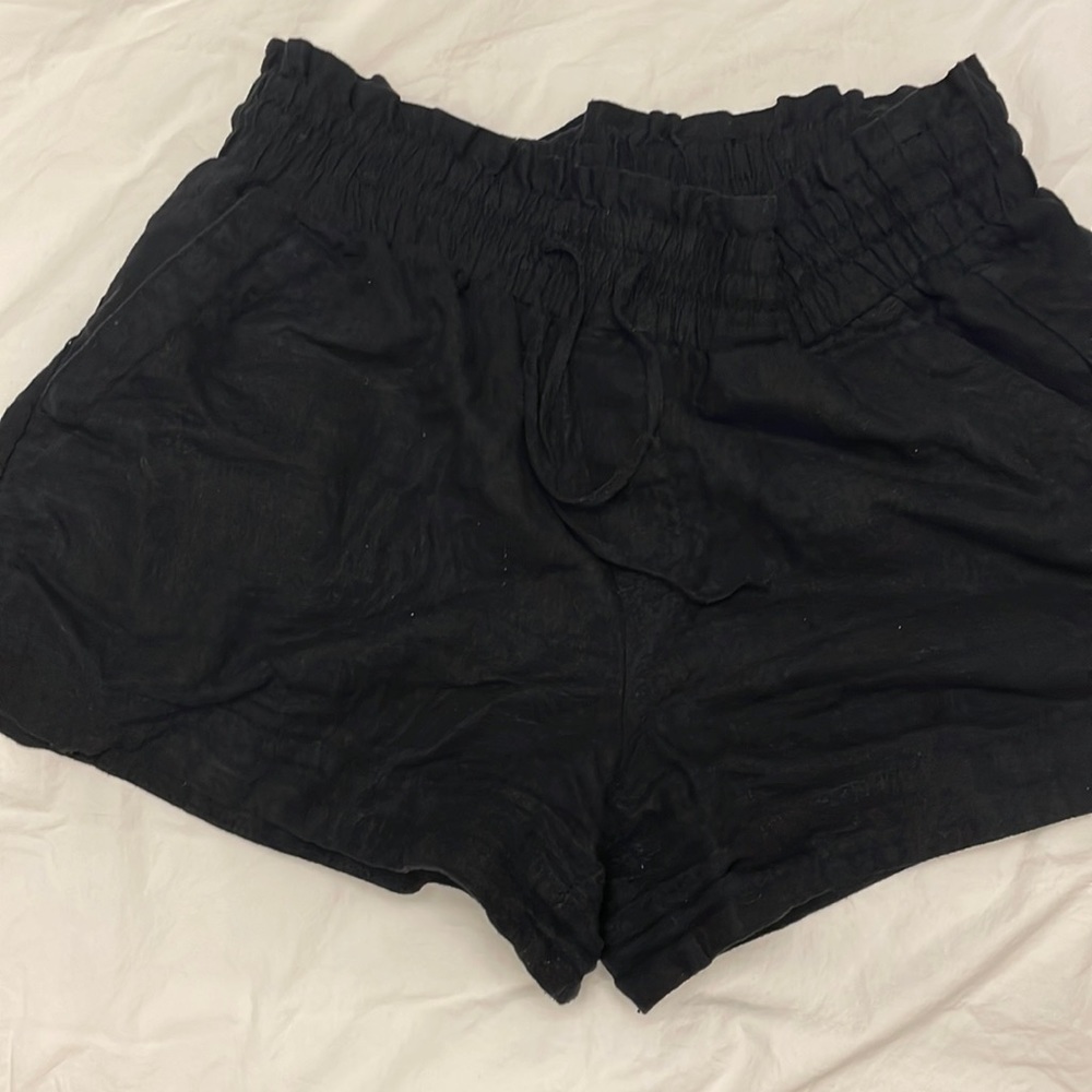 Linen shorts